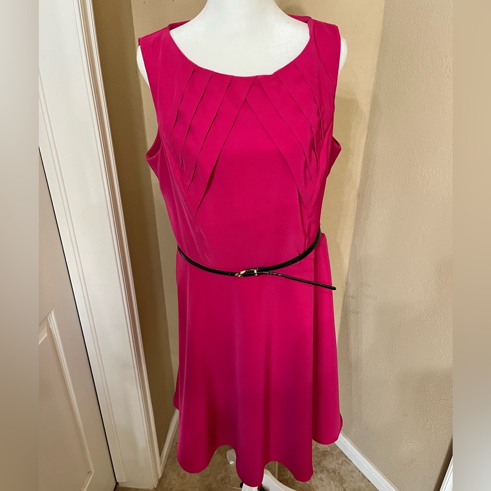 Alyx Hot Pink Low Thigh Dress - Size 14